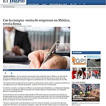 Cae la compra-venta de empresas en Mxico, revela firma